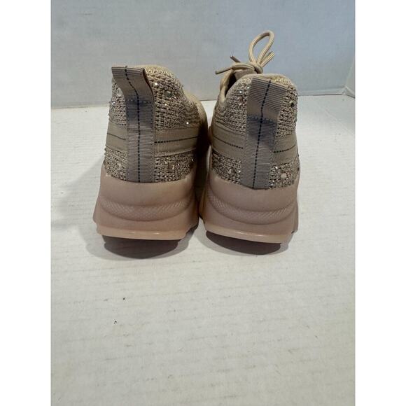 Madden Girl Shimmer Women's Rhinestone Sneakers - Picture 6 of 9